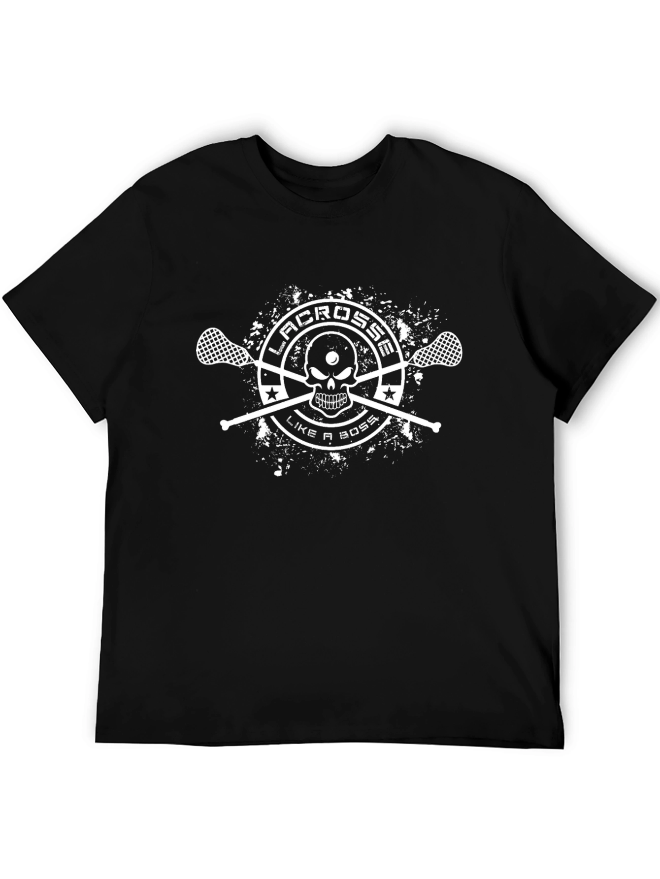 Lacrosse Like a Boss Graphic Tee