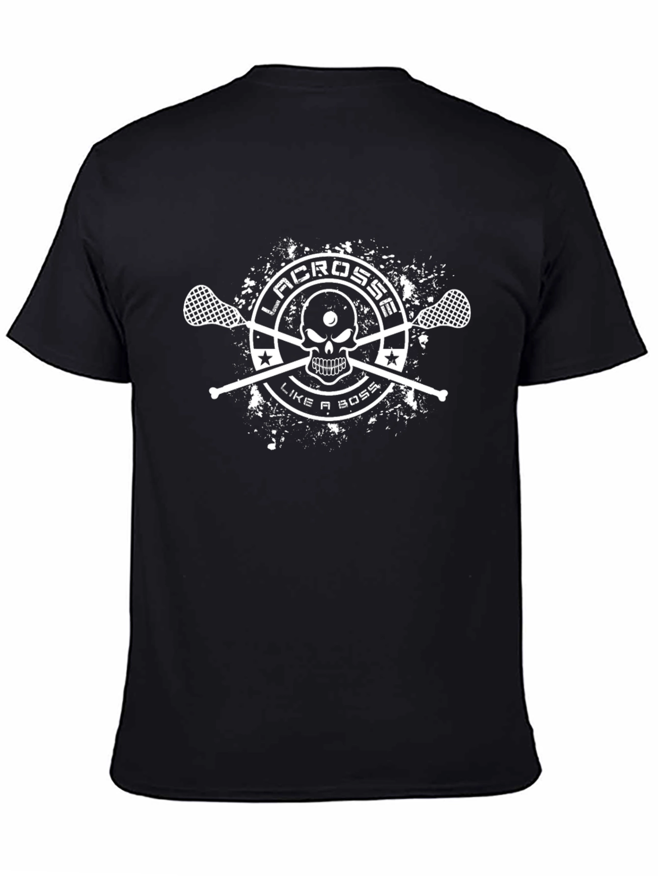 Lacrosse Like a Boss Graphic Tee