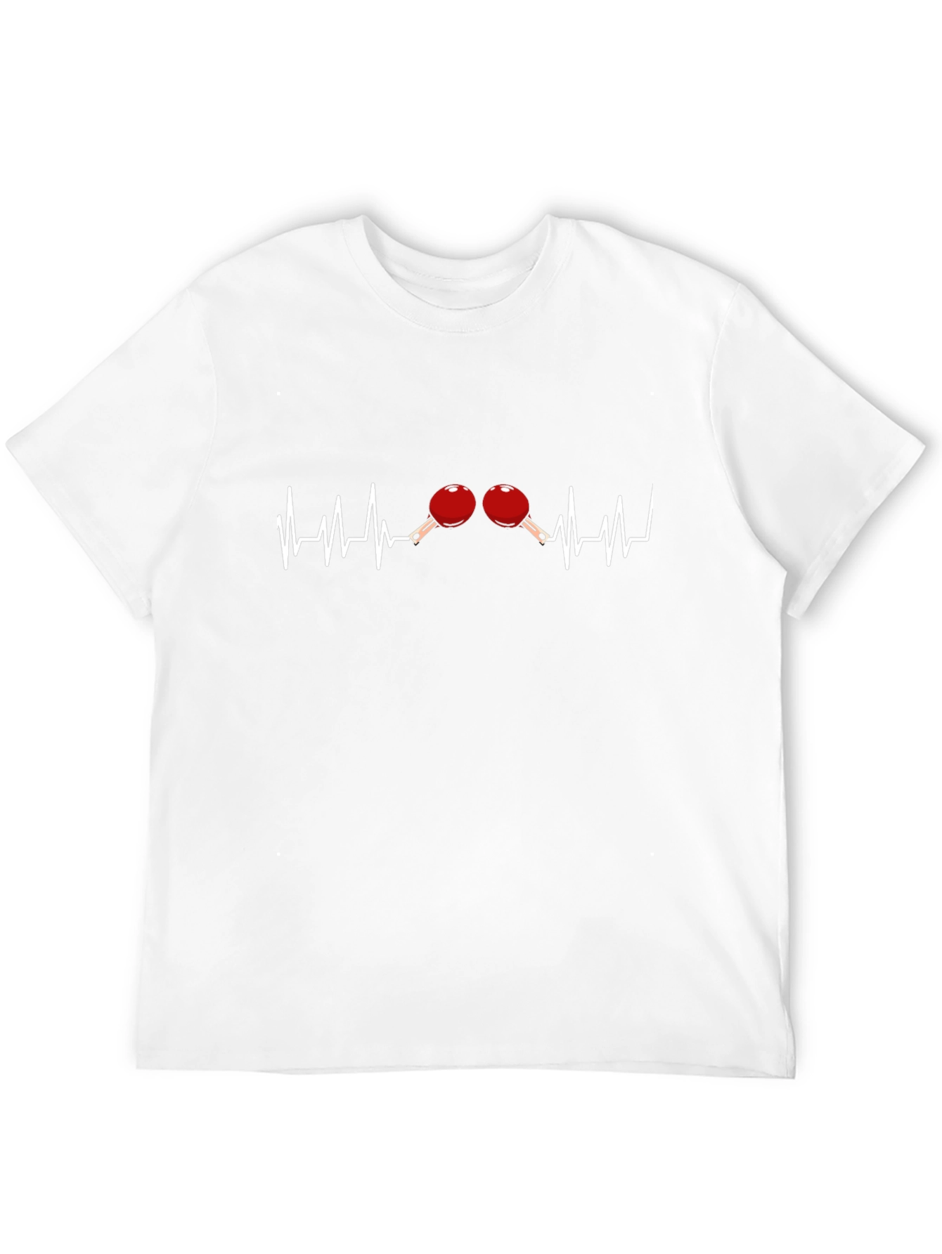 Ping Pong Heartbeat Graphic Tee