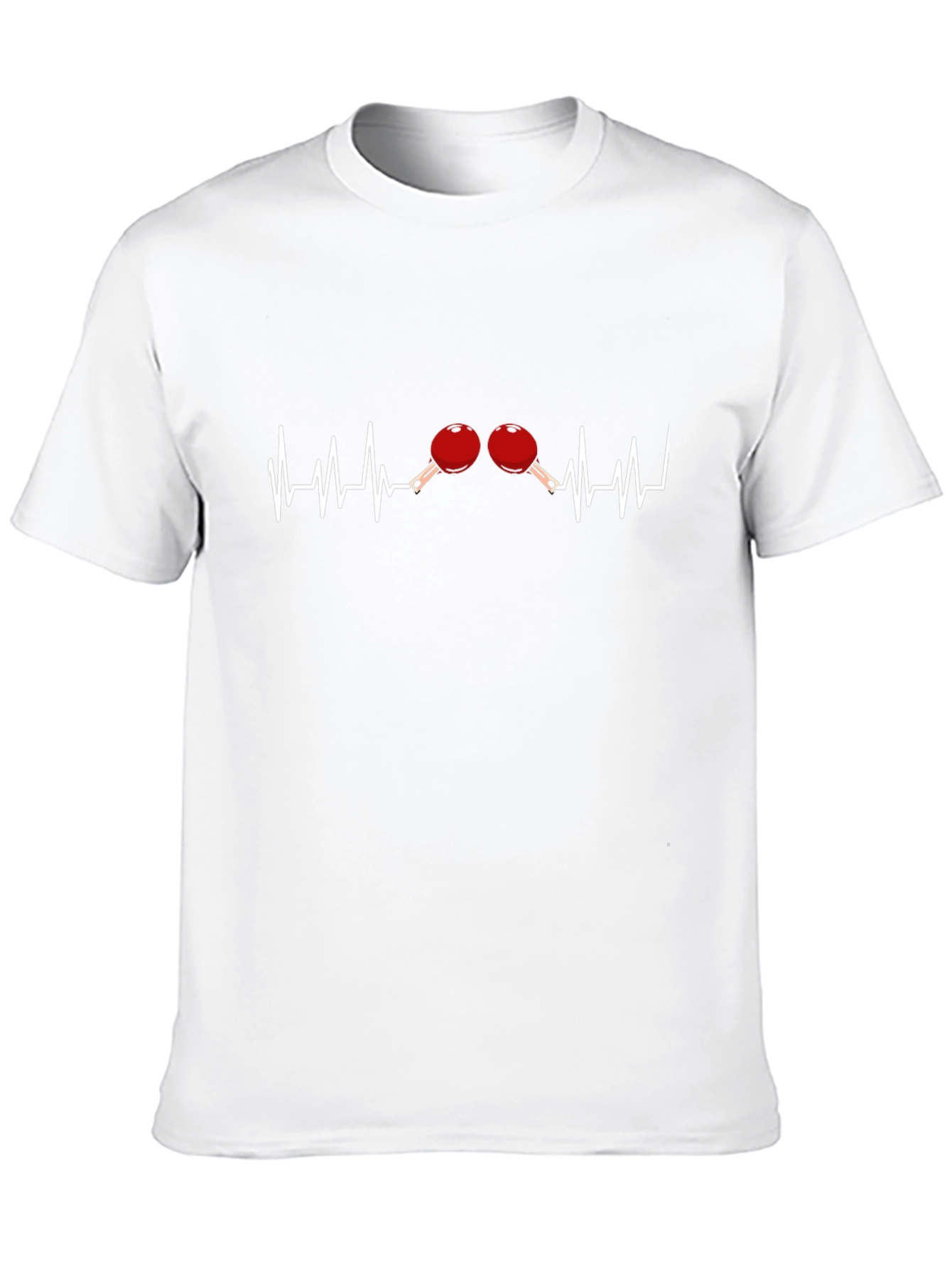 Ping Pong Heartbeat Graphic Tee
