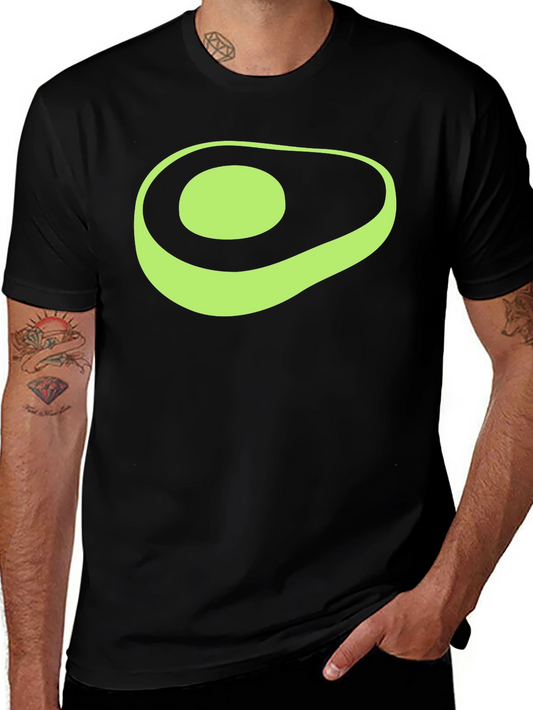 Avocado Graphic Tee - Stylish & Comfortable Black T-Shirt