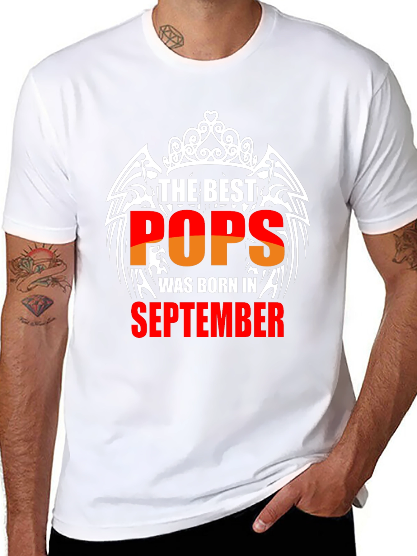 The Best Pops Born in September T-Shirt