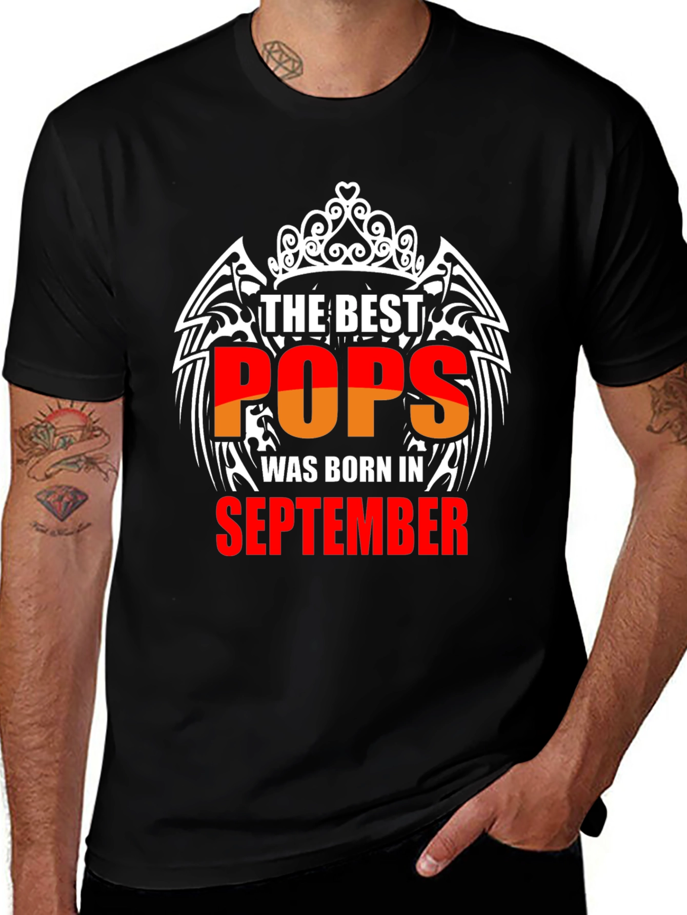 The Best Pops Born in September T-Shirt