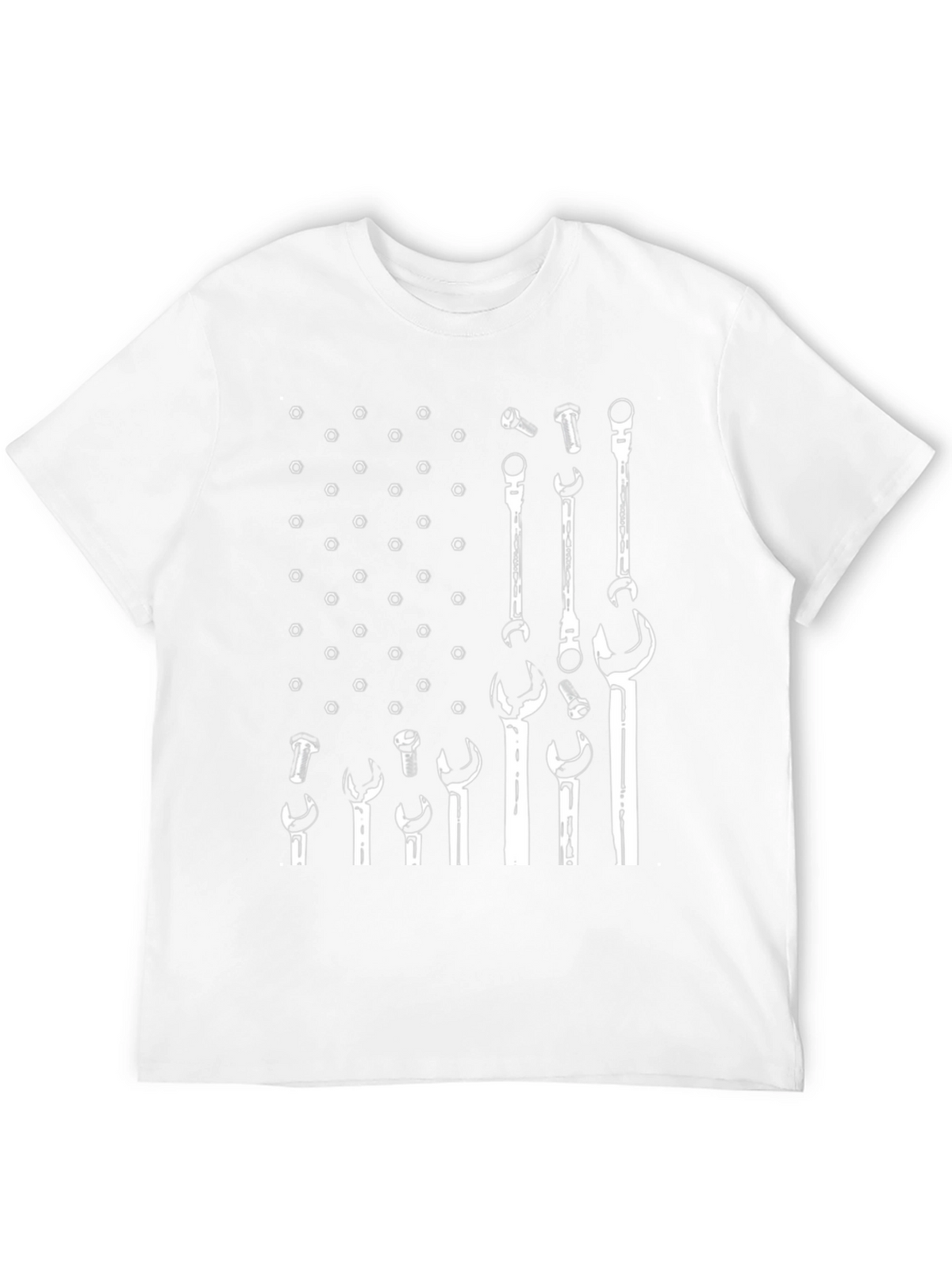 Mechanics Pride Tee: Wrench & Bolt Design