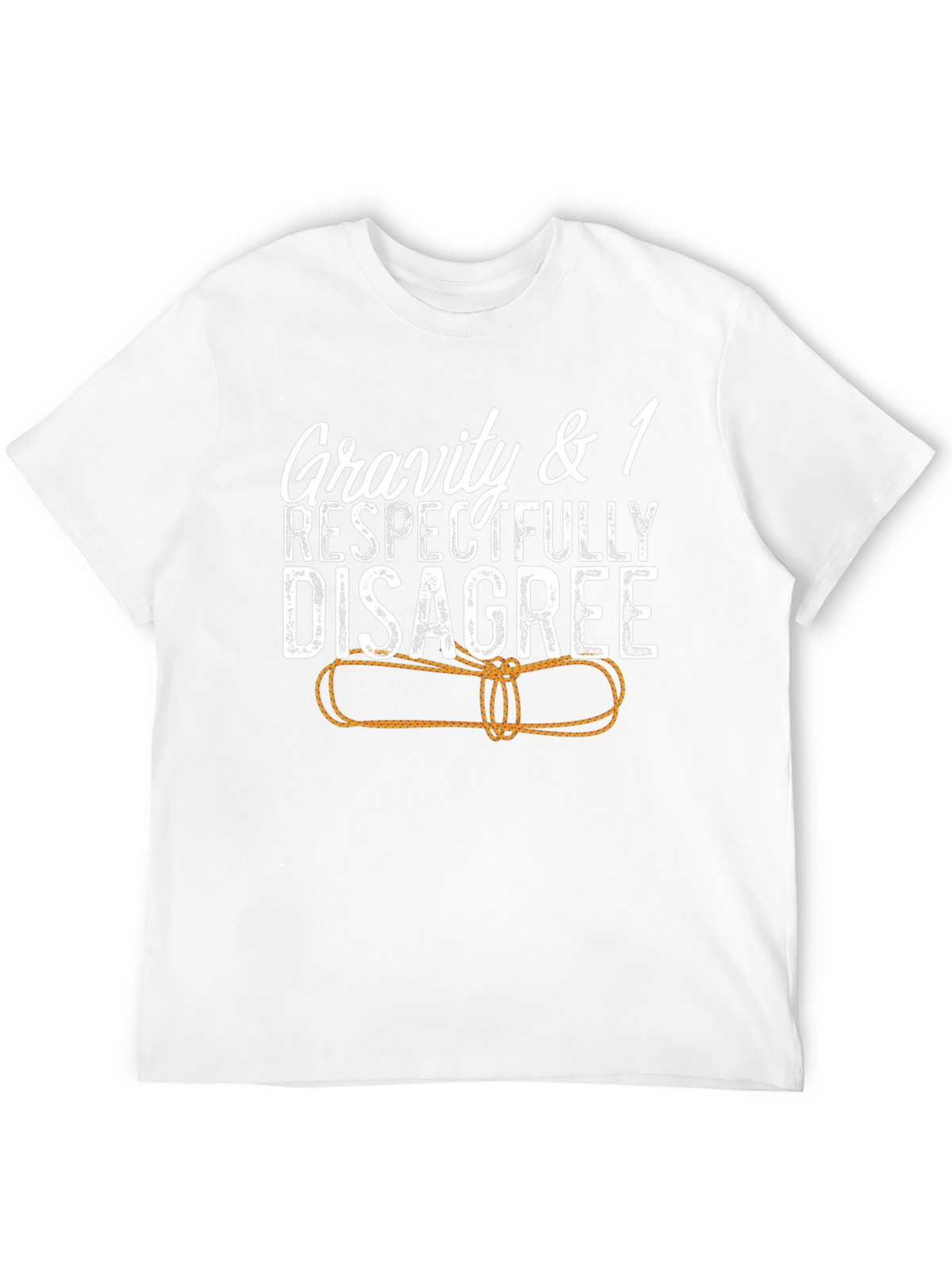 Gravity & 1 Respectfully Disagree Black T-Shirt