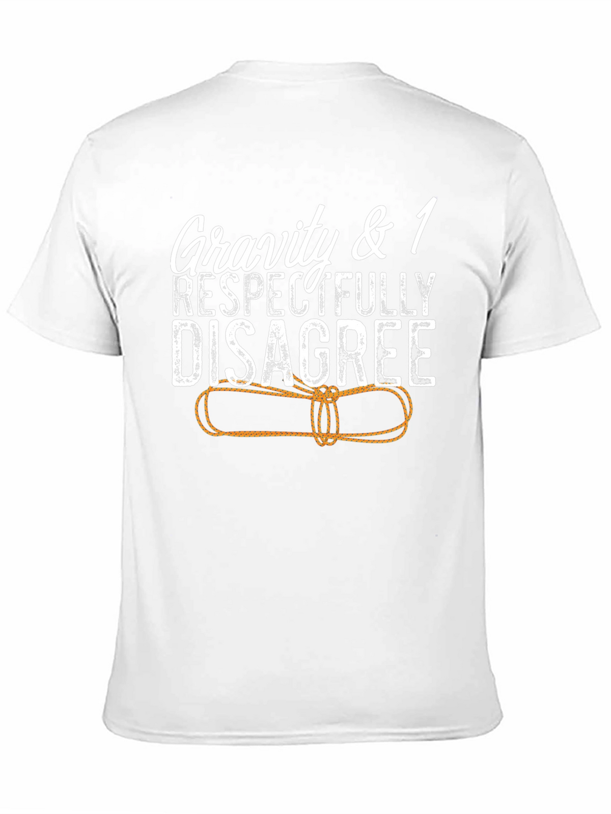 Gravity & 1 Respectfully Disagree Black T-Shirt