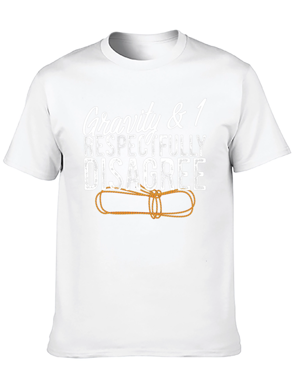 Gravity & 1 Respectfully Disagree Black T-Shirt