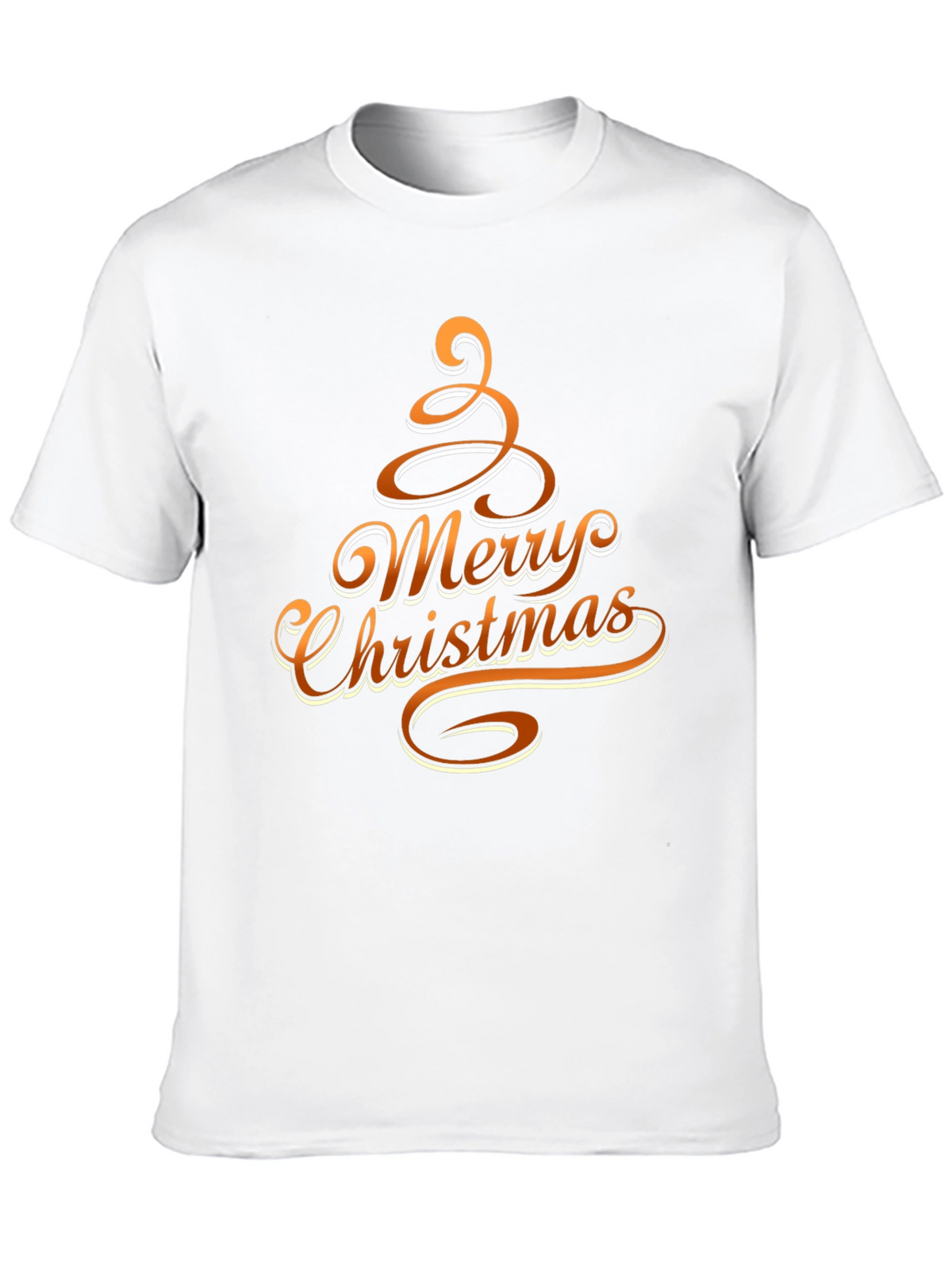 Festive Merry Christmas Graphic Tee - Holiday Cheer