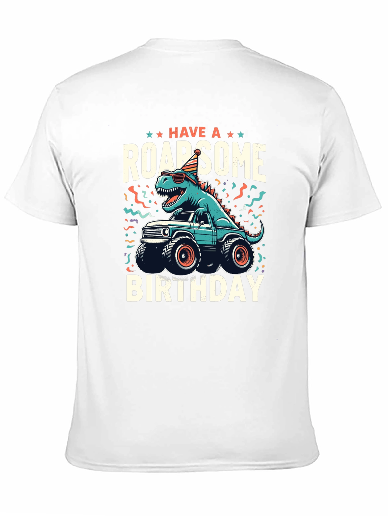 Roarsome Birthday Dinosaur T-Shirt
