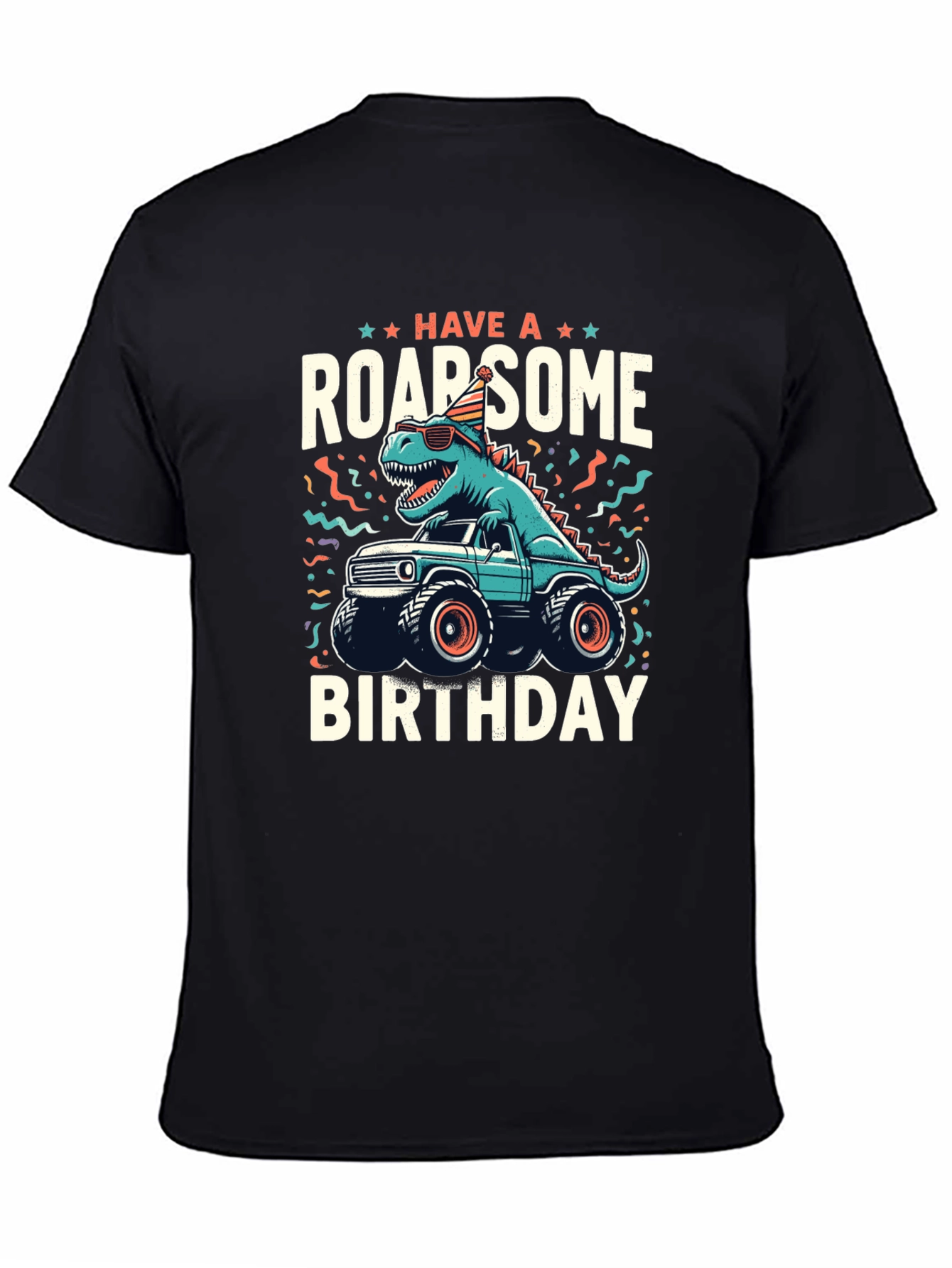 Roarsome Birthday Dinosaur T-Shirt