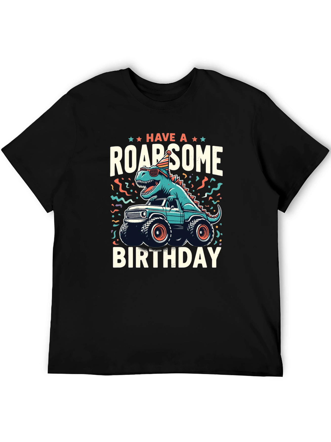 Roarsome Birthday Dinosaur T-Shirt