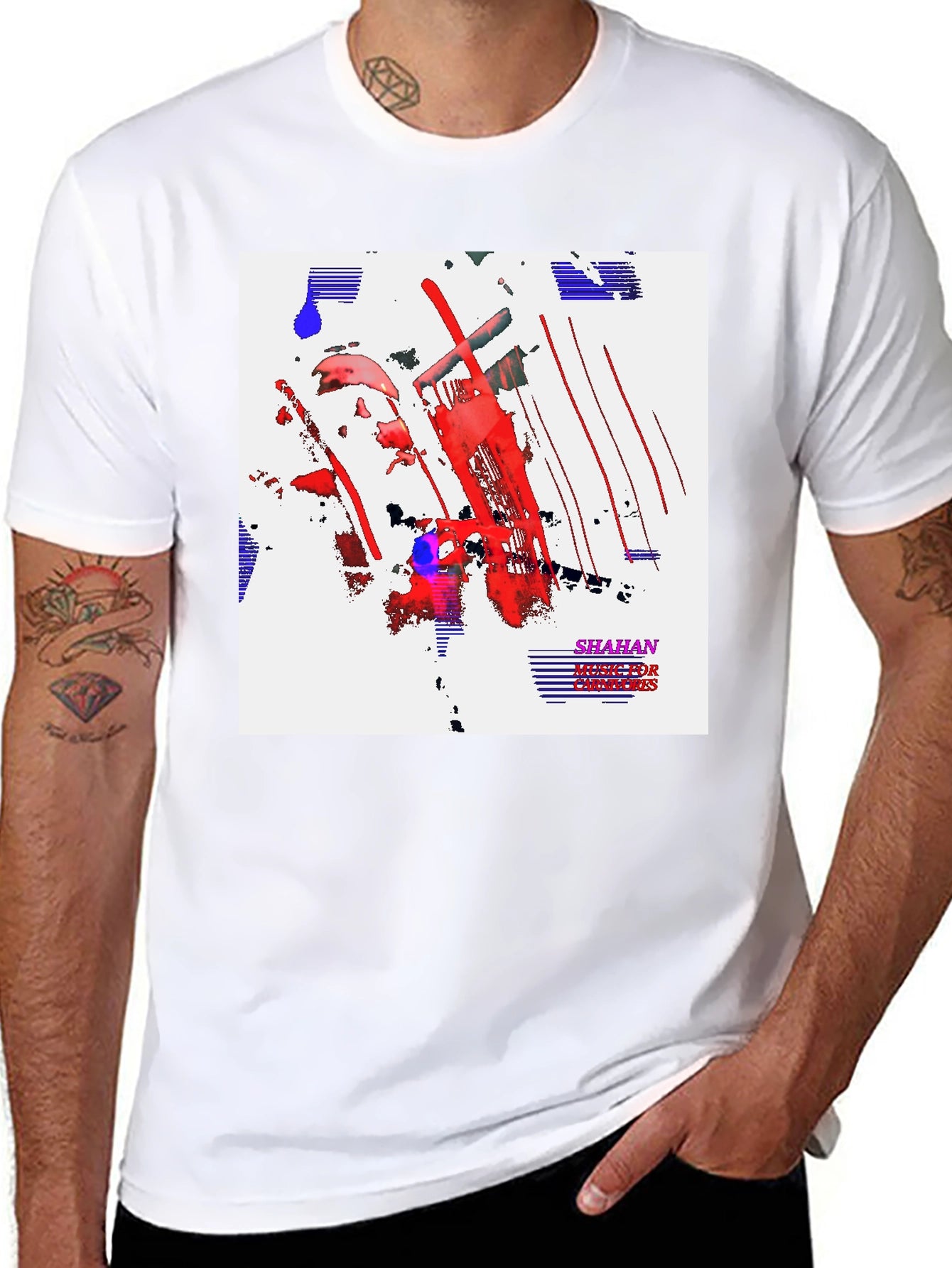 Abstract Graphic Print T-Shirt