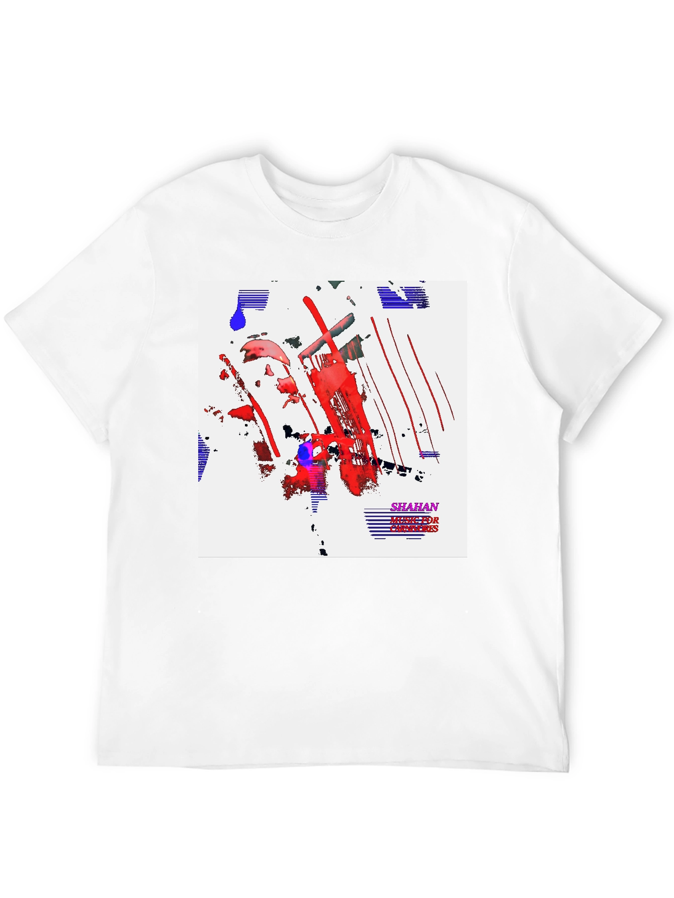 Abstract Graphic Print T-Shirt