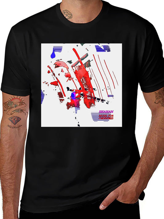 Abstract Graphic Print T-Shirt