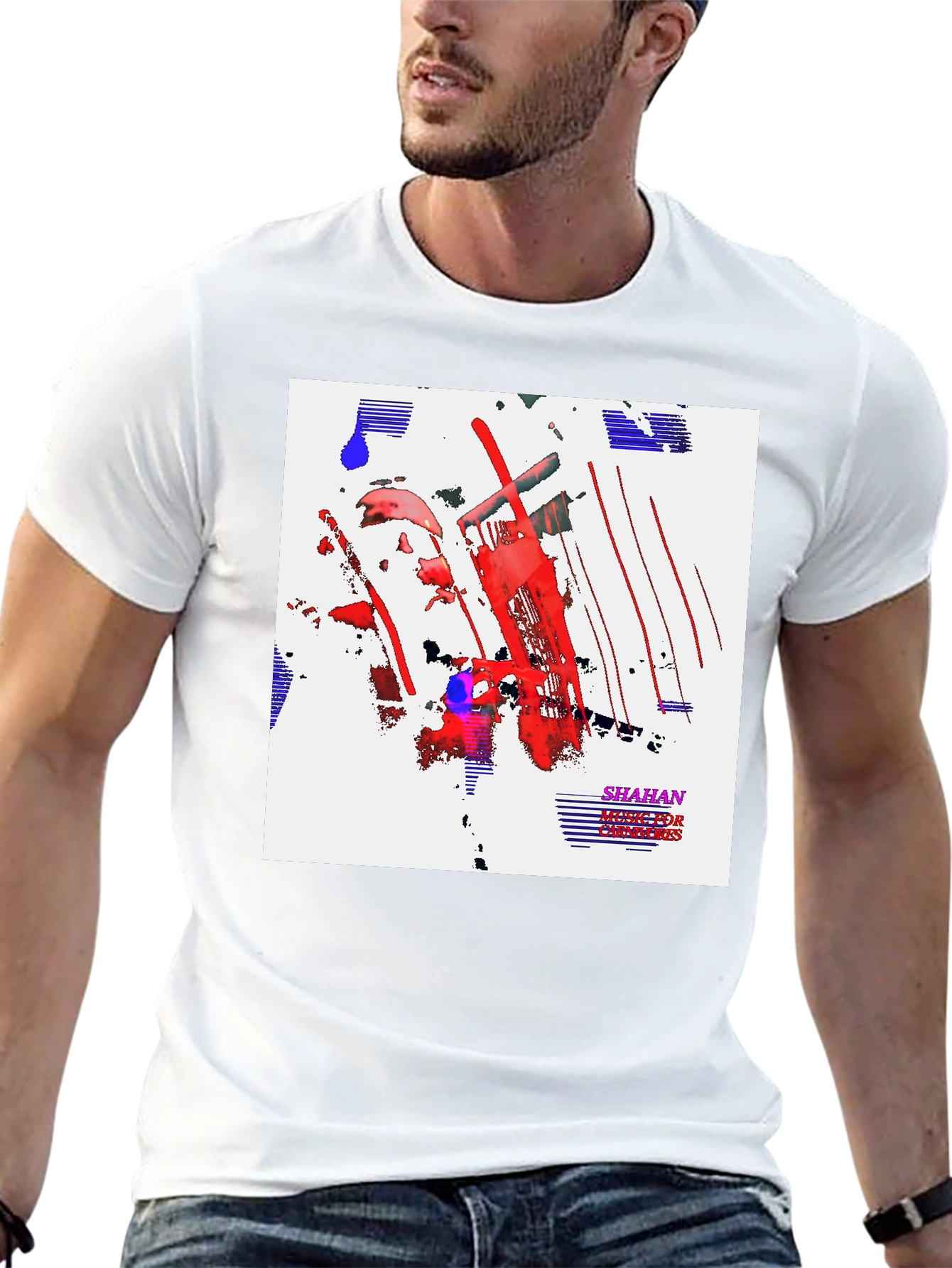 Abstract Graphic Print T-Shirt