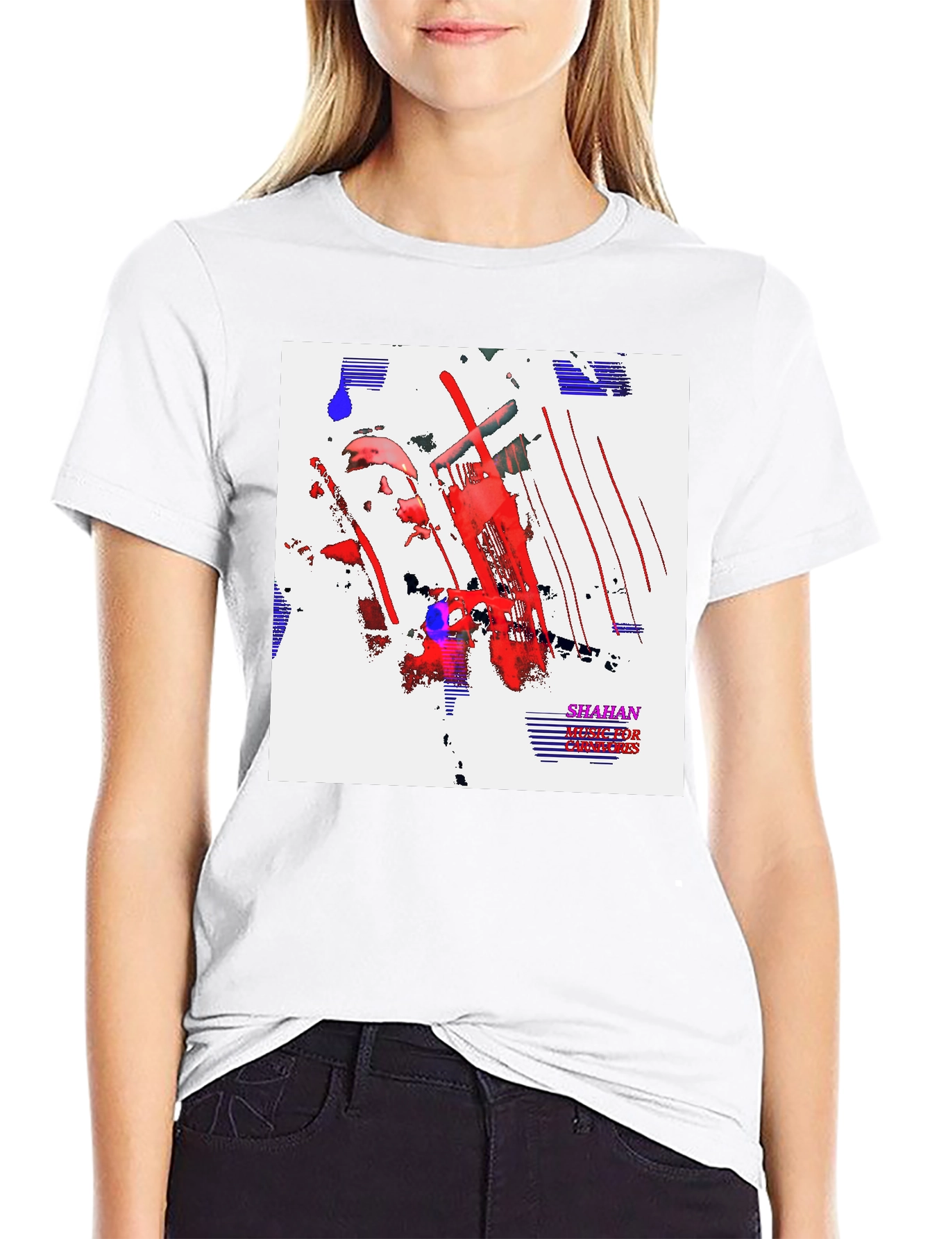 Abstract Graphic Print T-Shirt