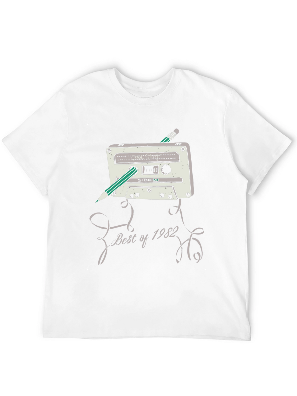 Retro Cassette Tape T-Shirt - Best of 1982
