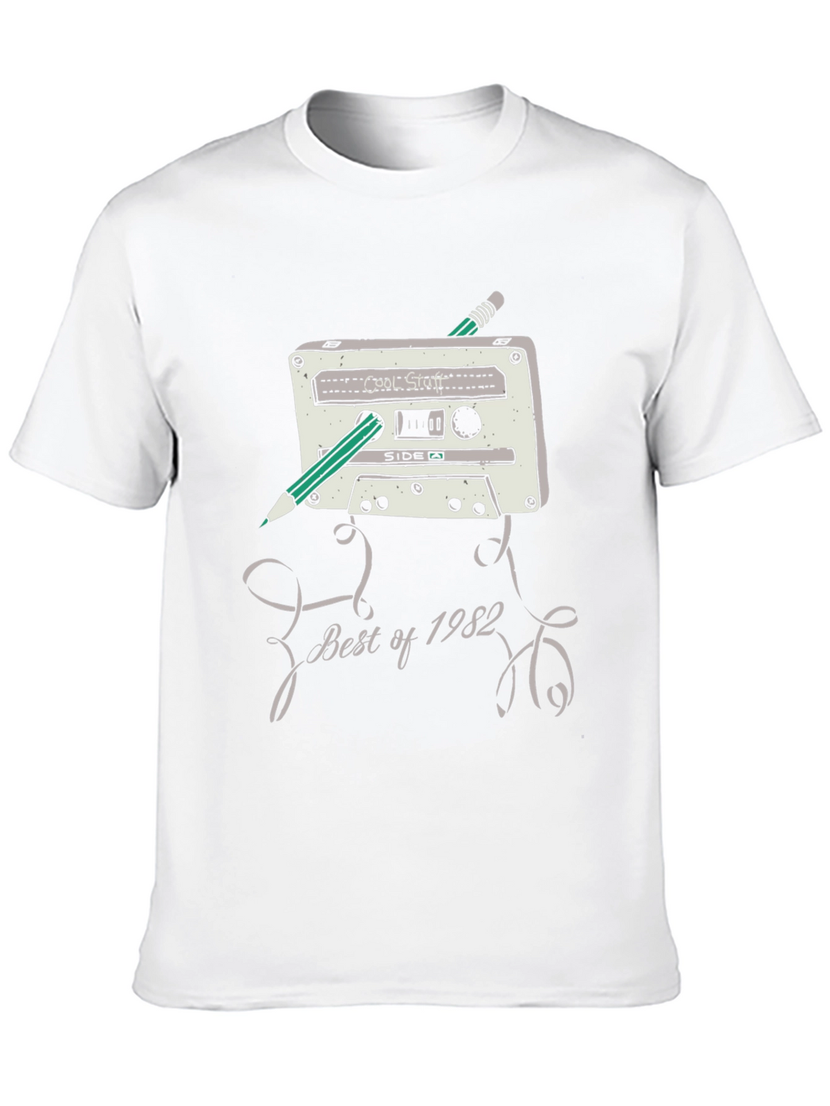 Retro Cassette Tape T-Shirt - Best of 1982