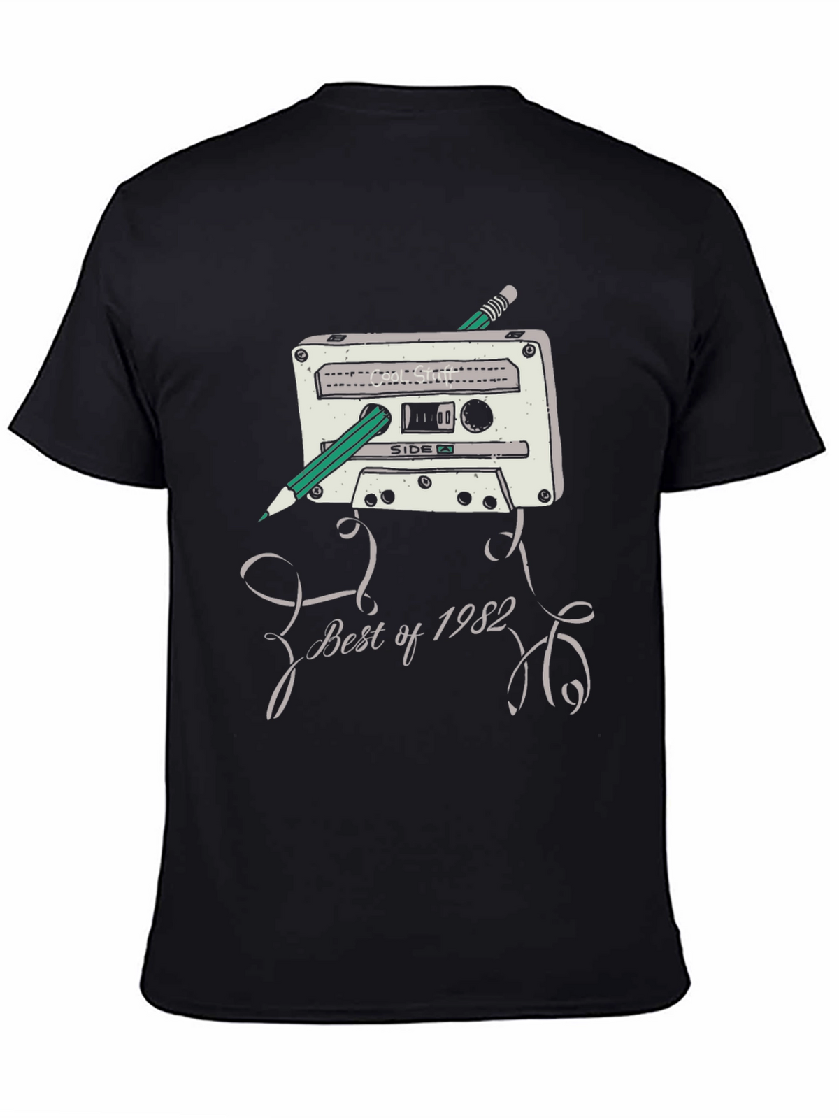 Retro Cassette Tape T-Shirt - Best of 1982