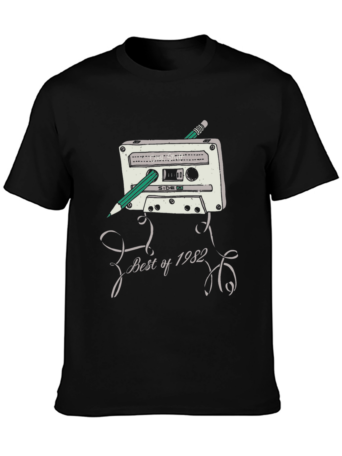 Retro Cassette Tape T-Shirt - Best of 1982