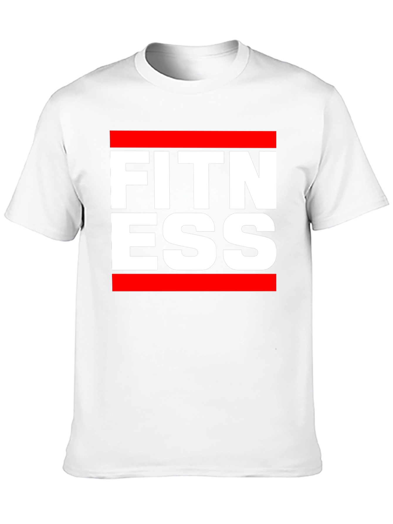 Fitness Graphic Tee - Black
