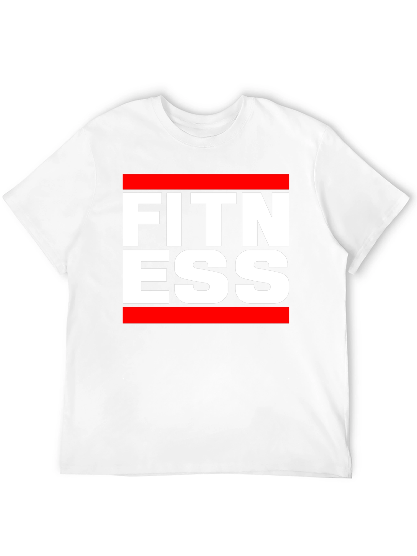 Fitness Graphic Tee - Black