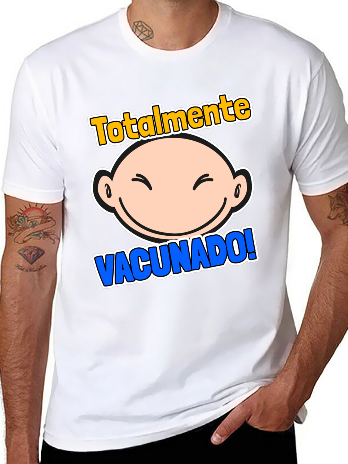 Totally Vaccinated! Graphic Tee Shirt
