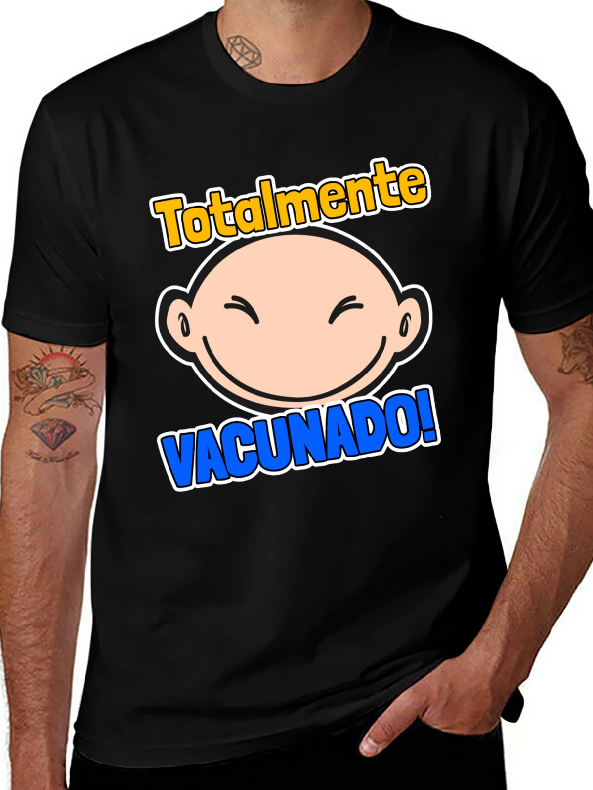 Totally Vaccinated! Graphic Tee Shirt