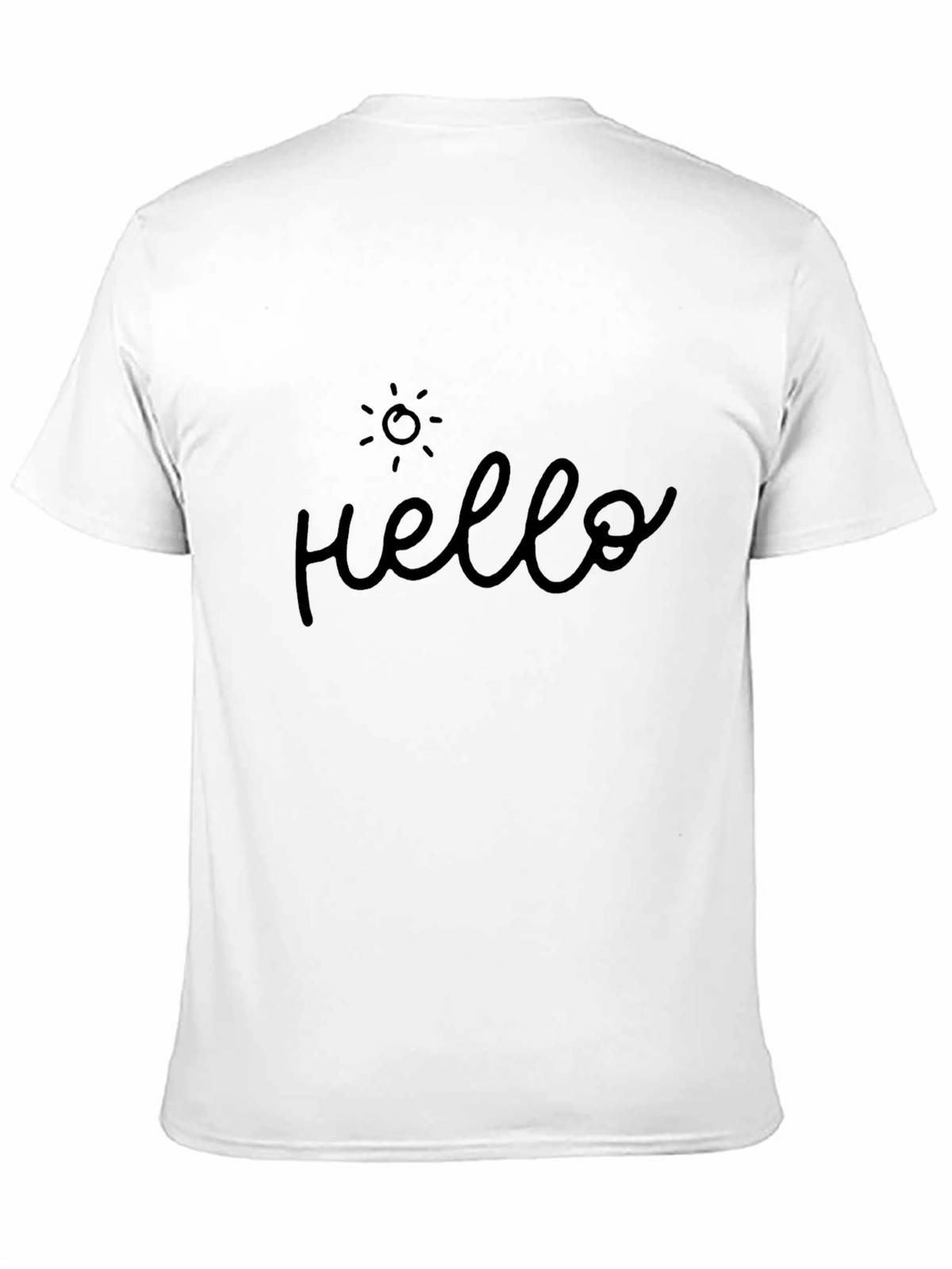 Hello Sunshine Black T-Shirt