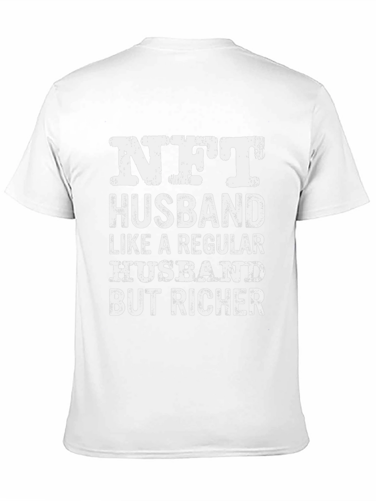 NFT Husband Graphic T-Shirt - Novelty Tee