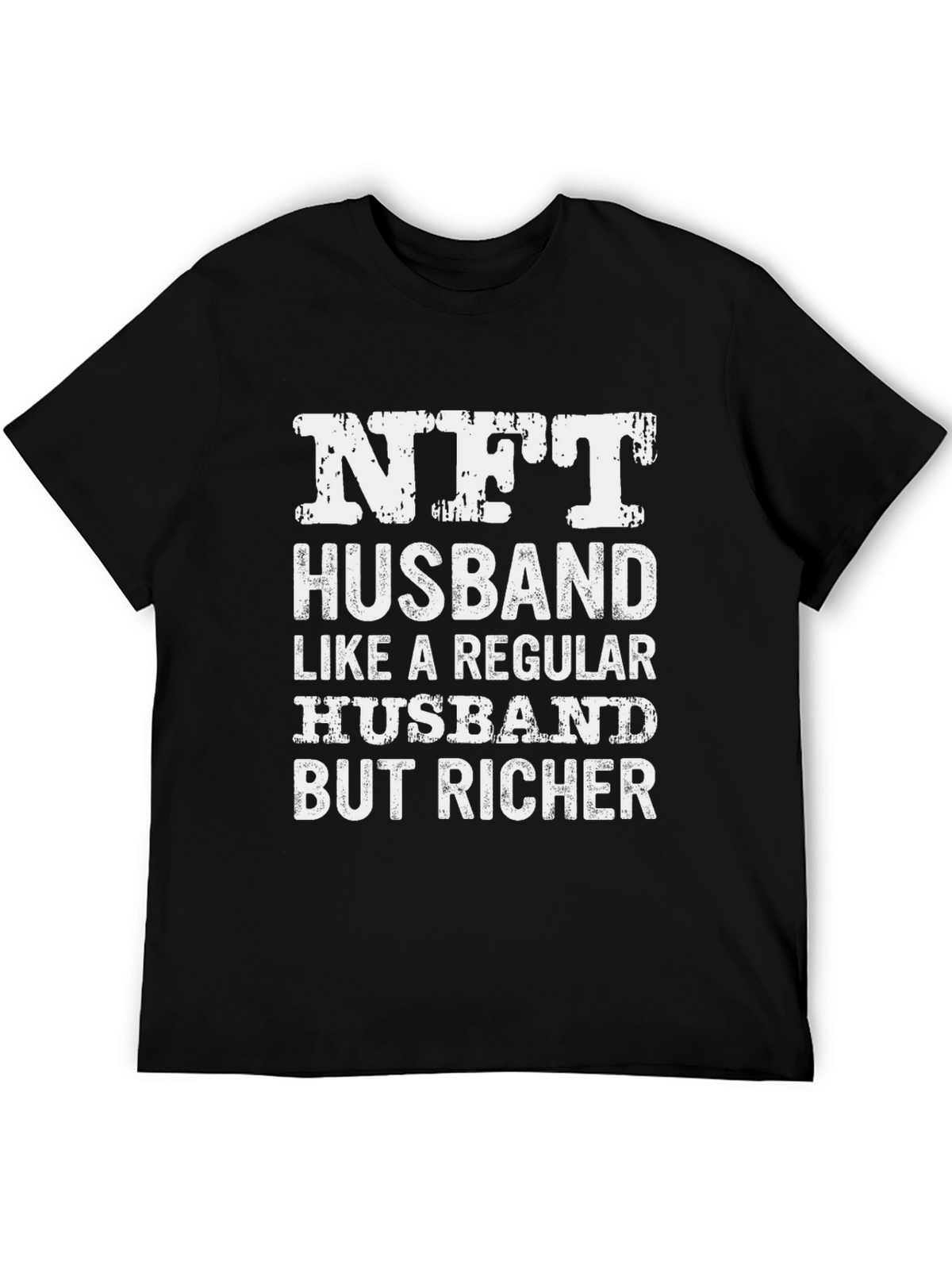 NFT Husband Graphic T-Shirt - Novelty Tee