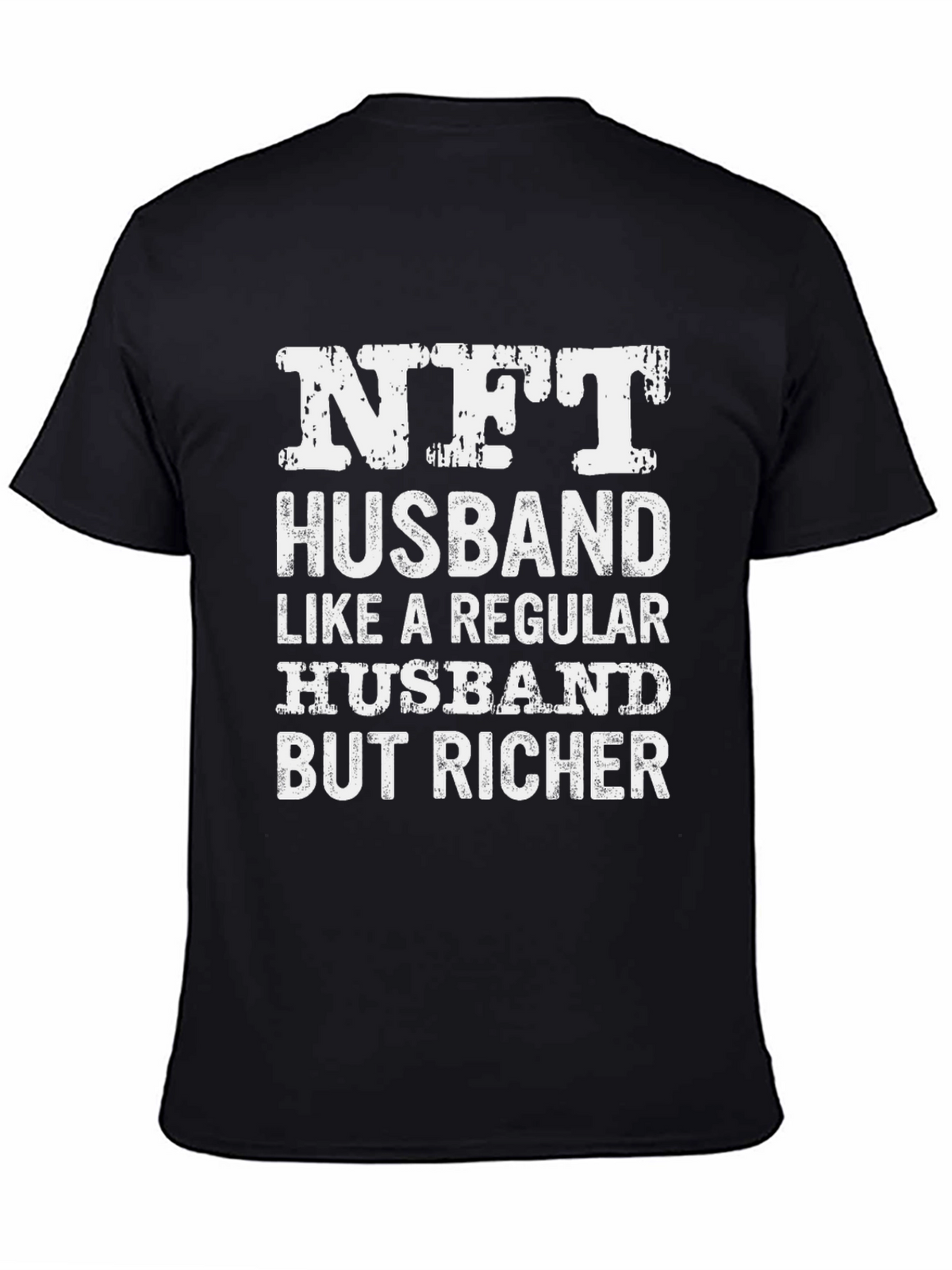 NFT Husband Graphic T-Shirt - Novelty Tee