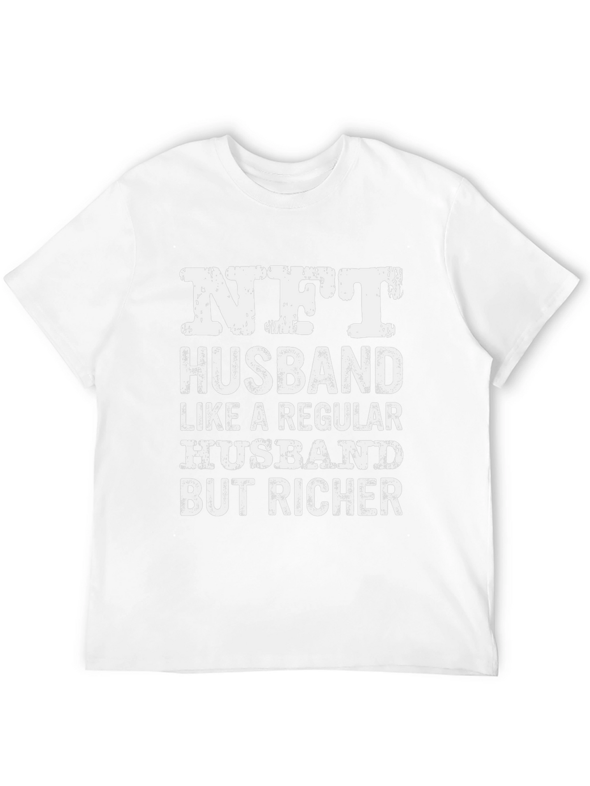 NFT Husband Graphic T-Shirt - Novelty Tee