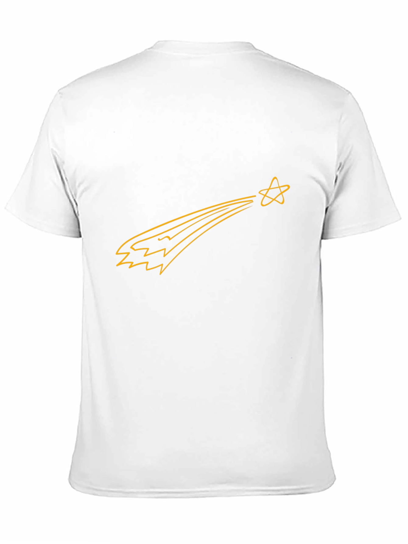 Shooting Star Graphic Tee - Black Casual Shirt