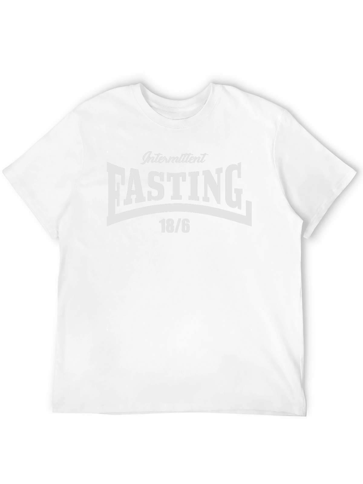 Intermittent Fasting 18/6 Black T-Shirt
