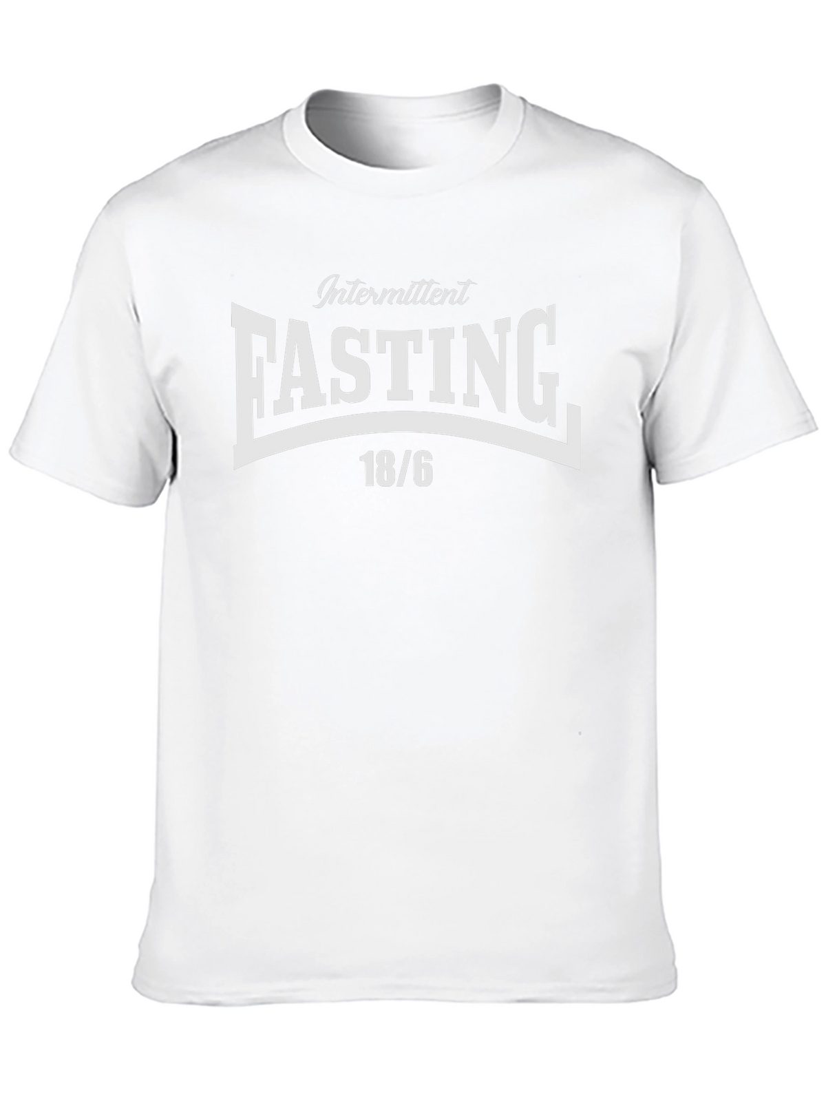 Intermittent Fasting 18/6 Black T-Shirt