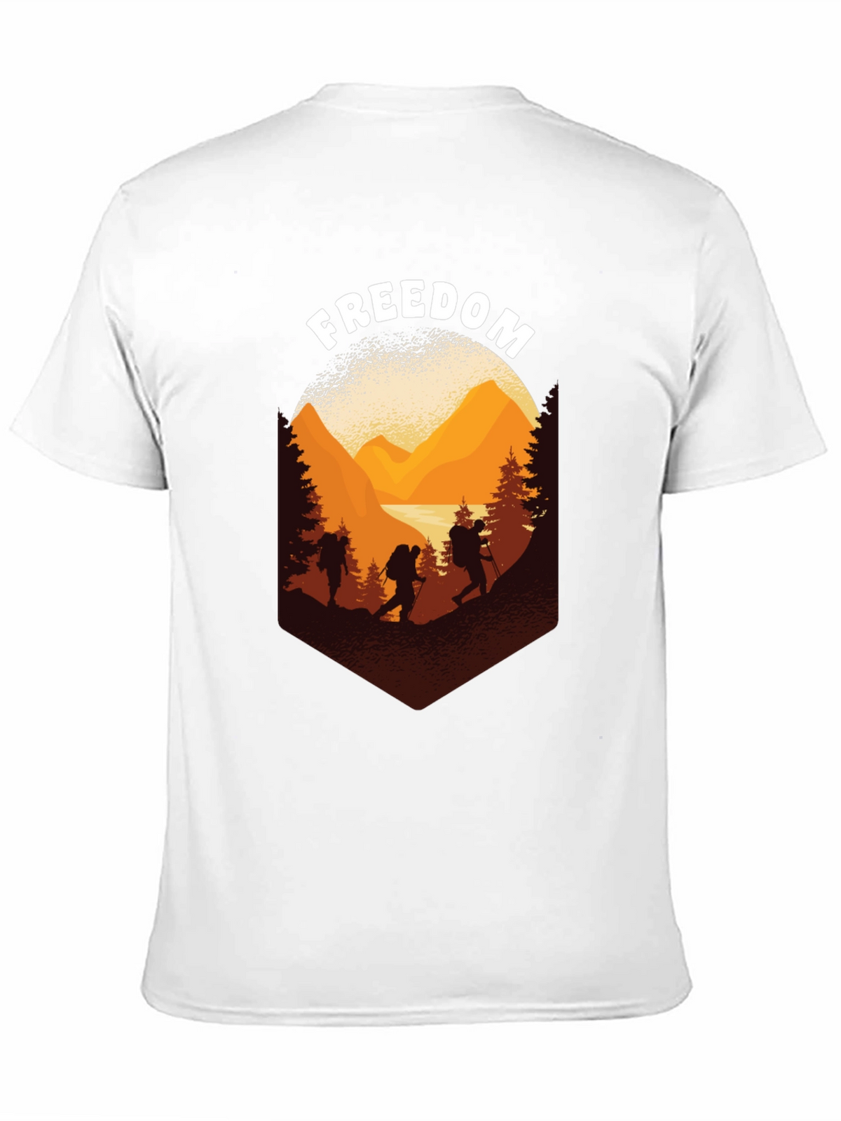 Freedom Hiking Adventure Graphic Tee