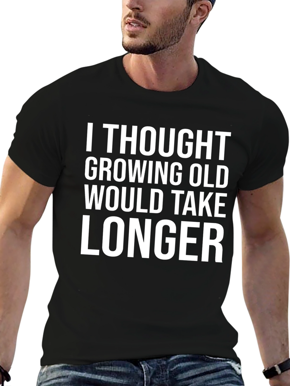 Funny Growing Old T-Shirt