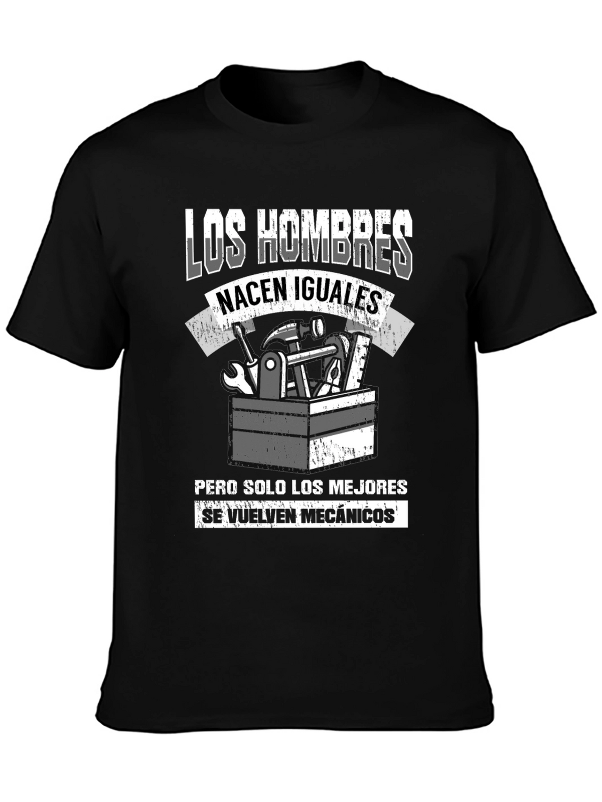 Mechanic Humor T-Shirt - Men Born Equal