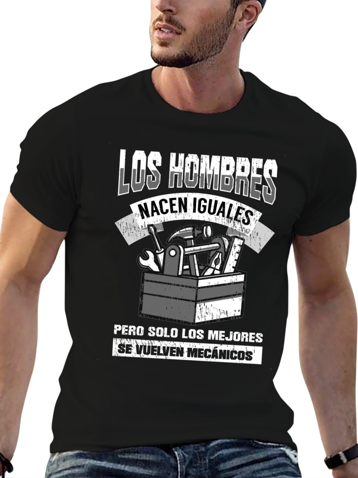 Mechanic Humor T-Shirt - Men Born Equal