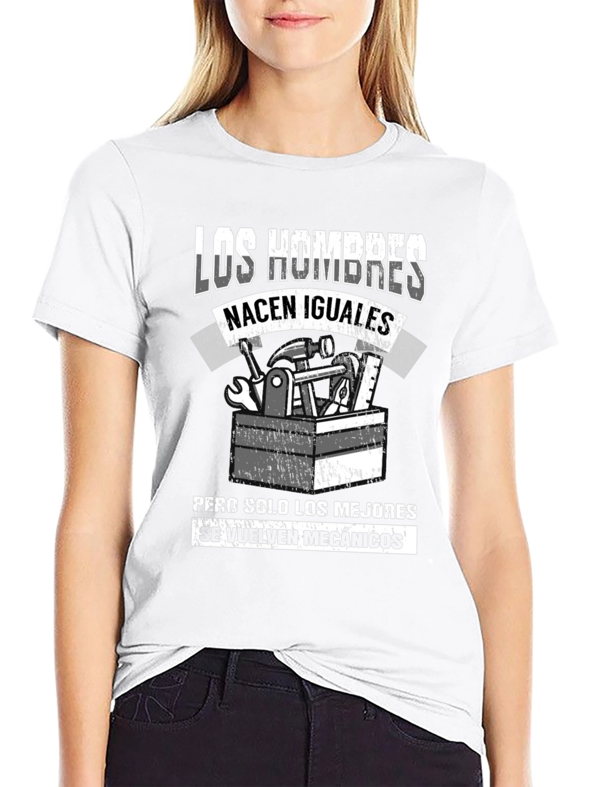Mechanic Humor T-Shirt - Men Born Equal