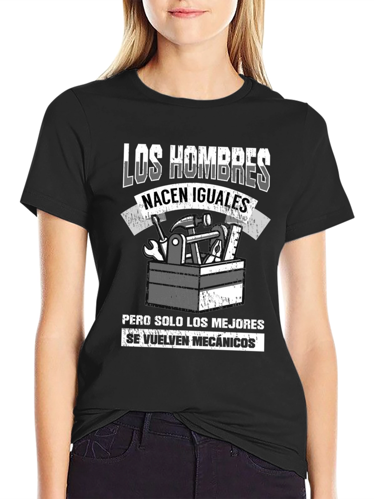 Mechanic Humor T-Shirt - Men Born Equal