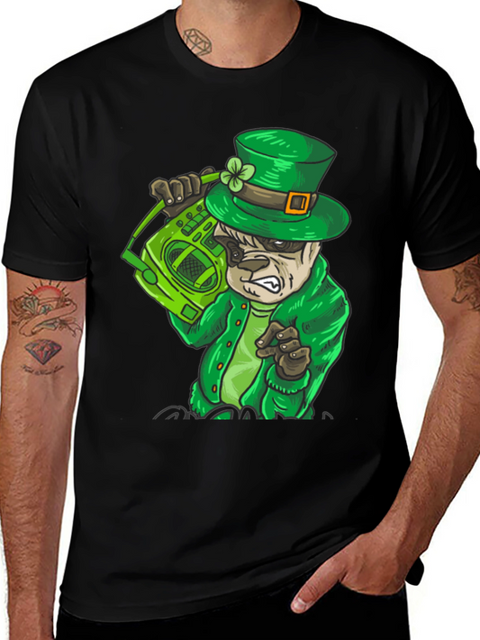 St. Patricks Day Leprechaun Graphic Tee