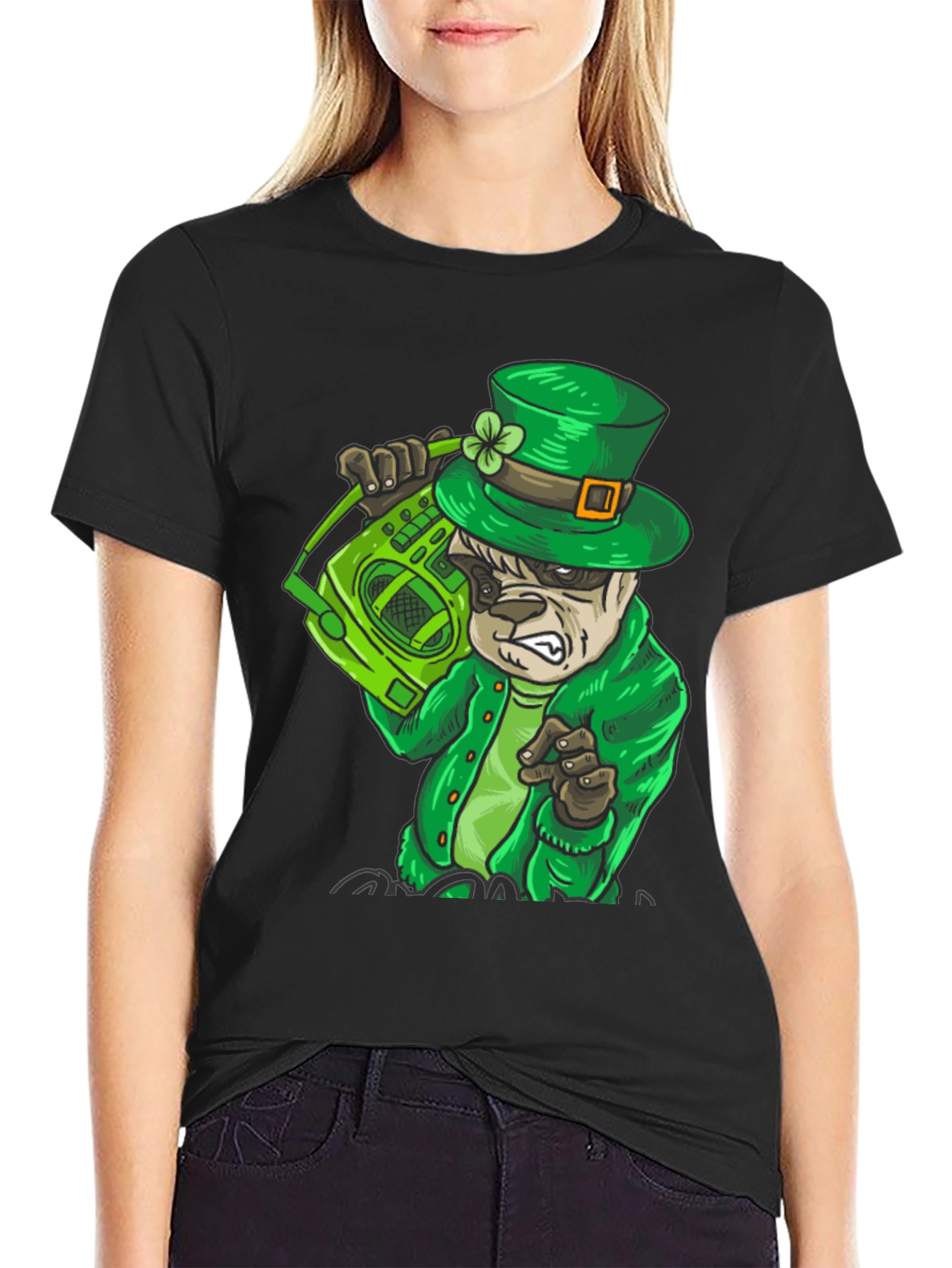St. Patricks Day Leprechaun Graphic Tee