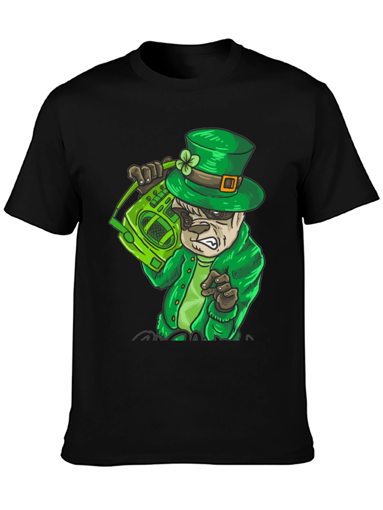 St. Patricks Day Leprechaun Graphic Tee