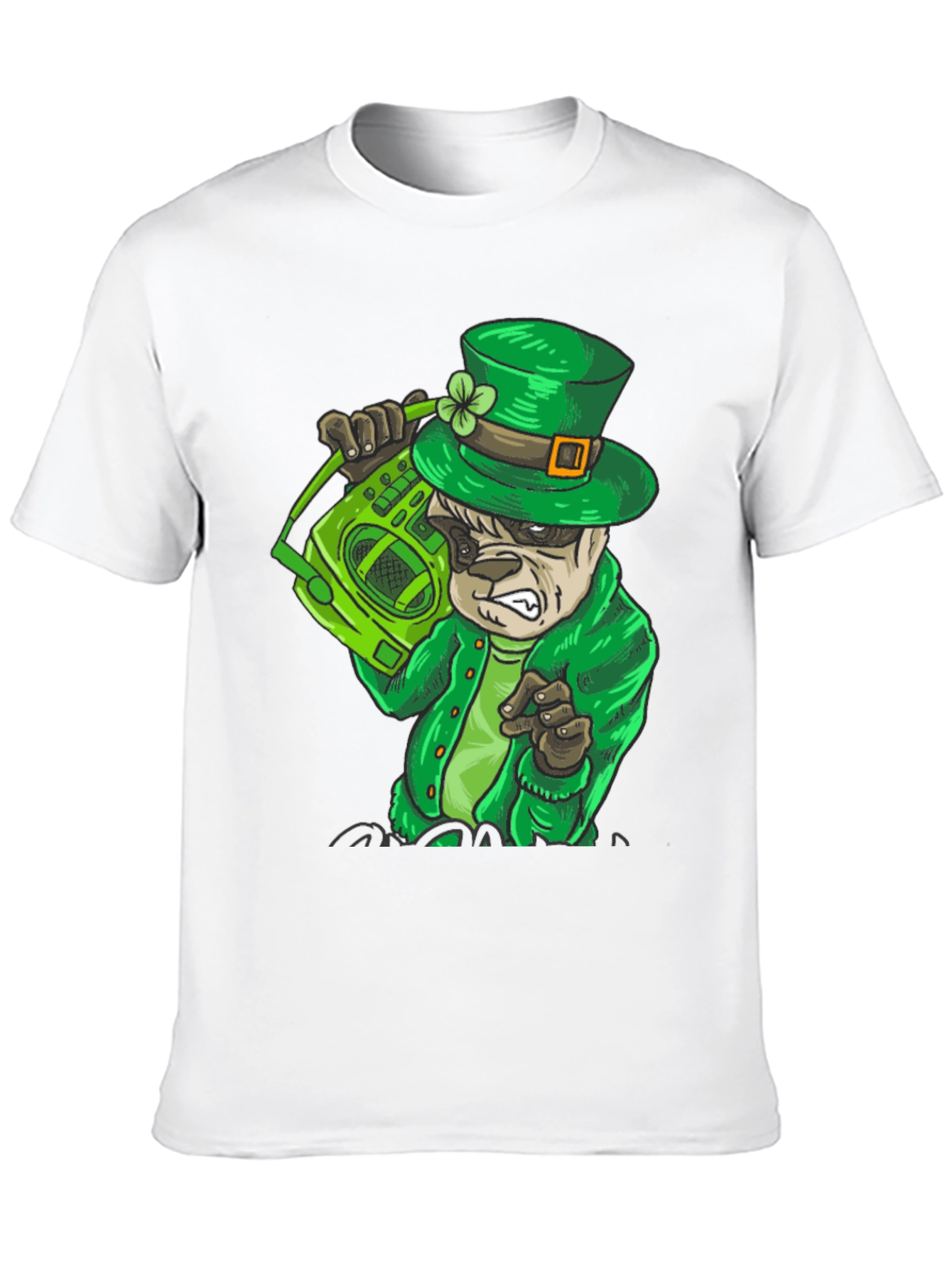 St. Patricks Day Leprechaun Graphic Tee