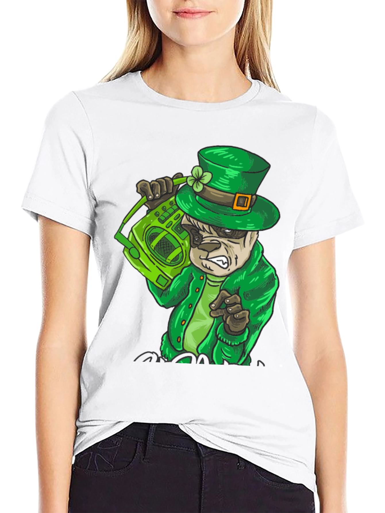 St. Patricks Day Leprechaun Graphic Tee