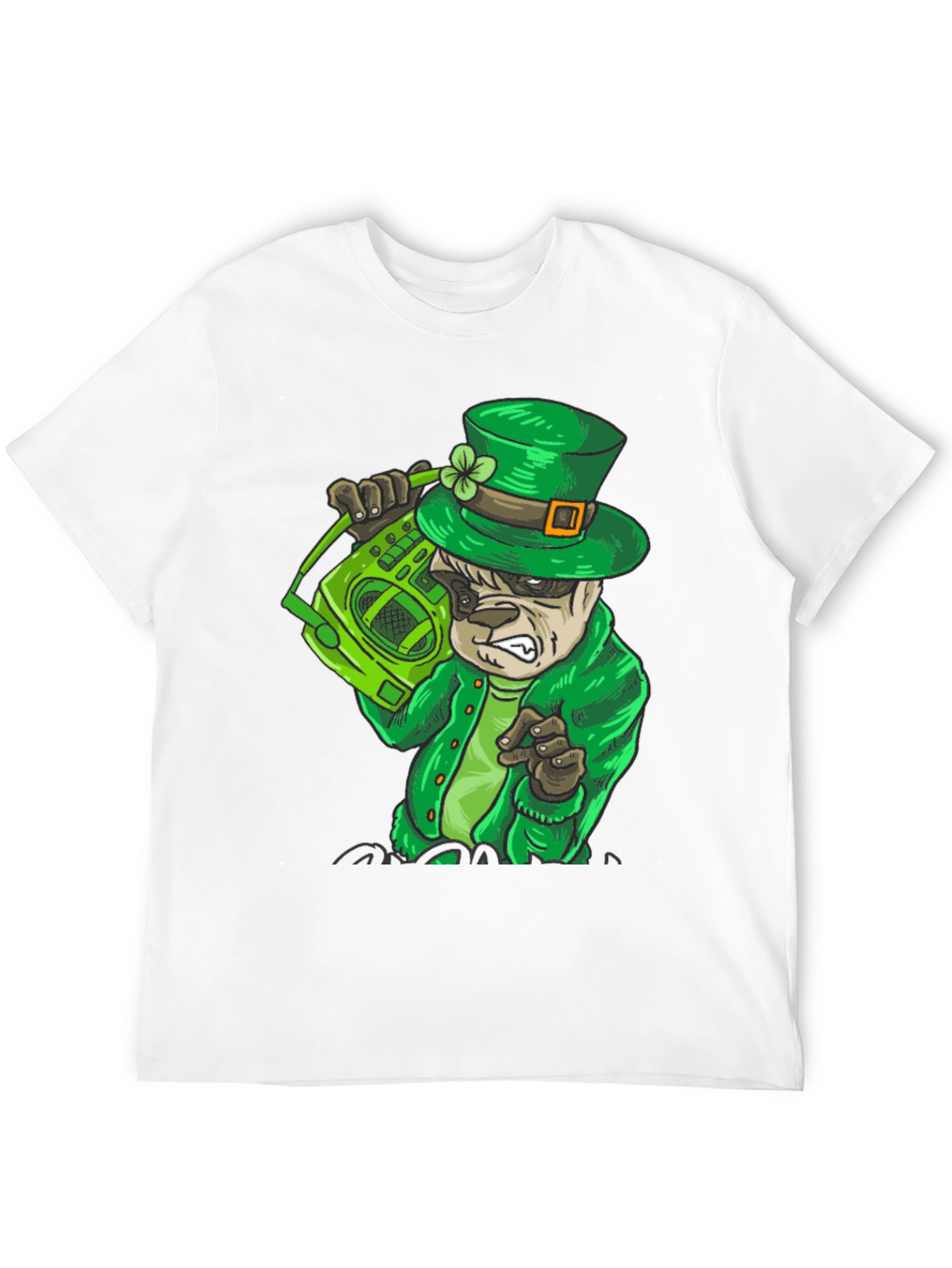 St. Patricks Day Leprechaun Graphic Tee