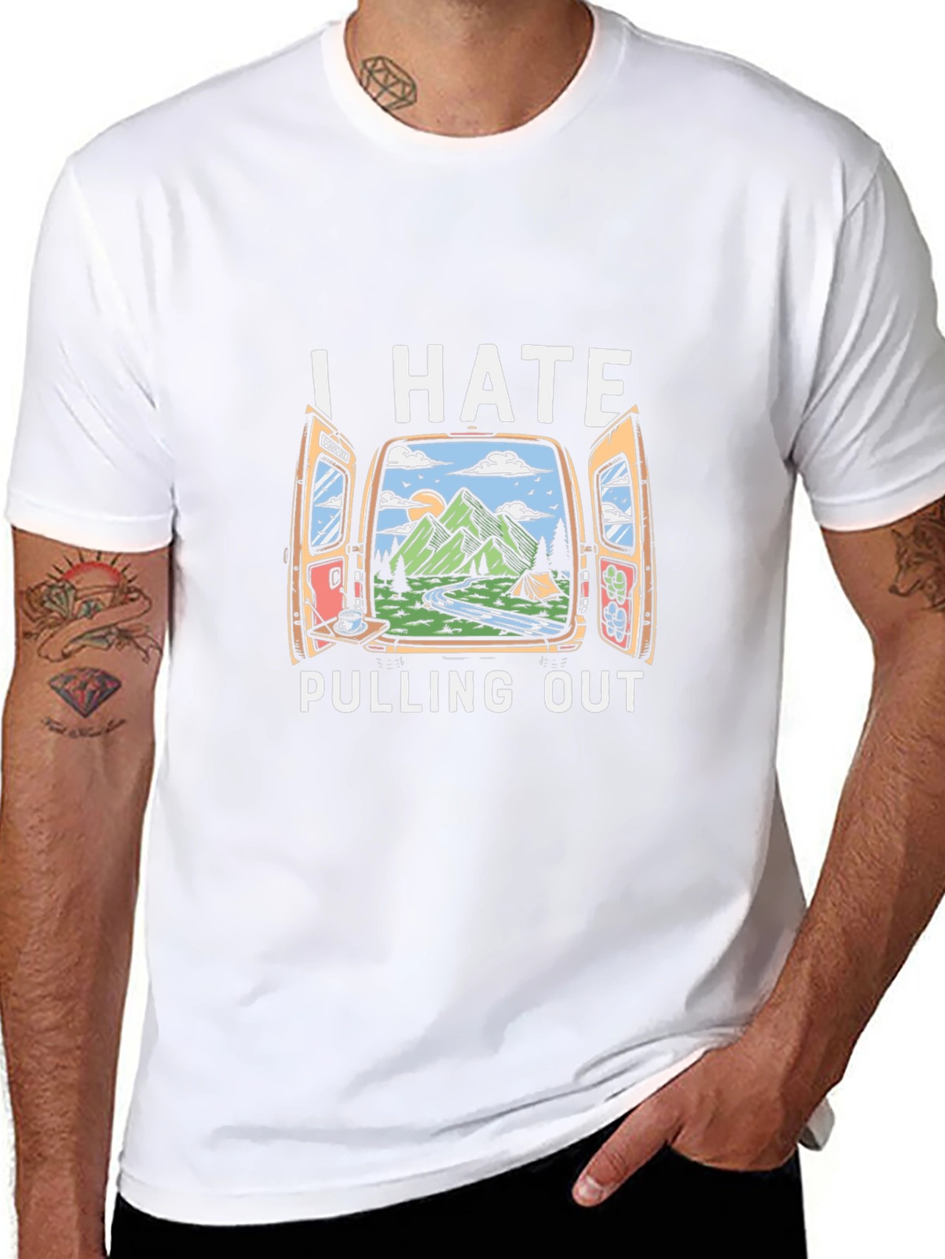 I Hate Pulling Out Camping T-Shirt