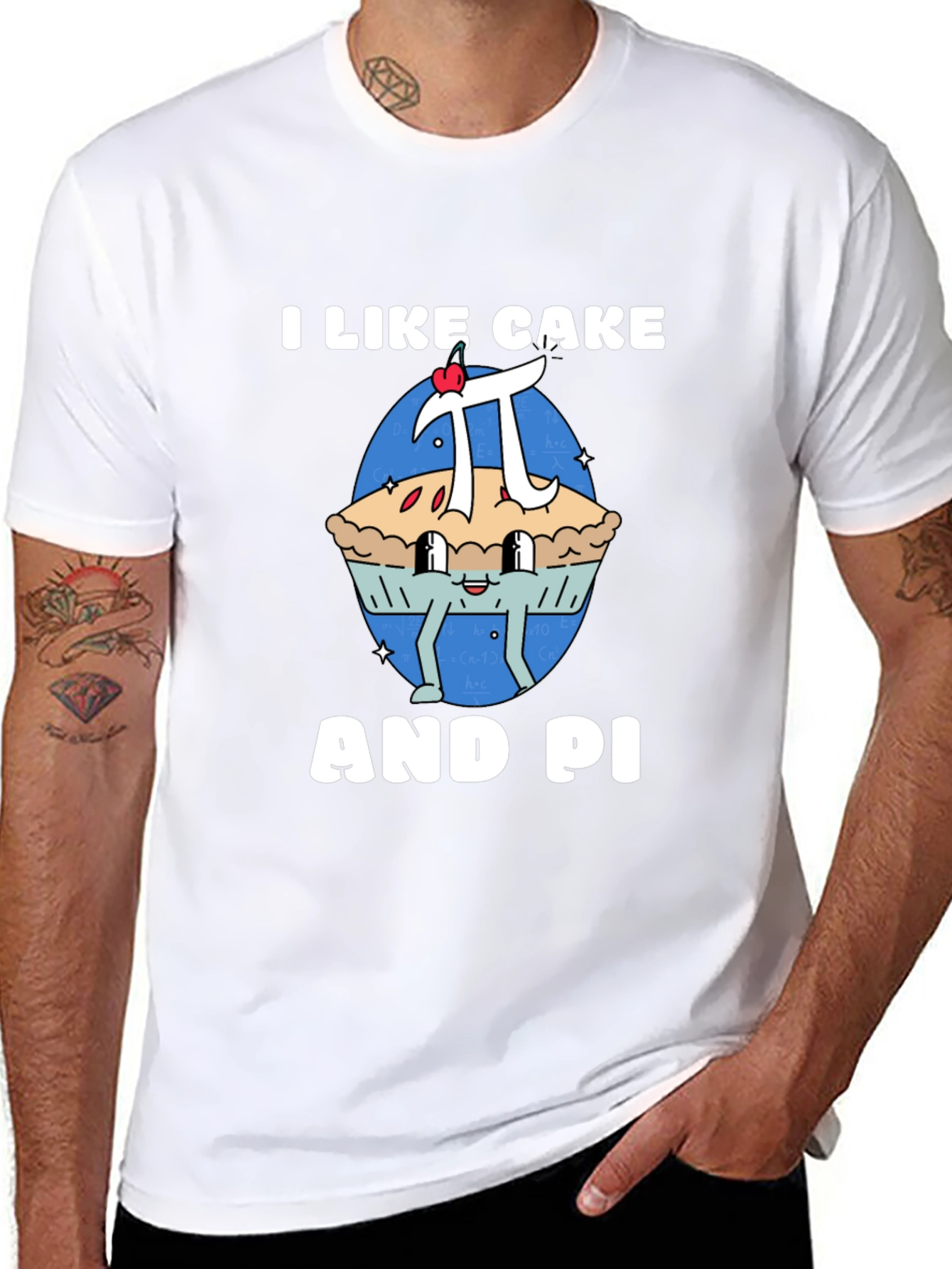 I Like Cake and Pi Graphic T-Shirt